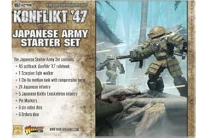 Warlord Games, Japanese Starter Set, Konflikt'47 Wargaming Miniatures