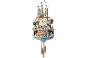 THE BRADFORD EXCHANGE Disney Reloj de Cuco ha 43 Personajes Luces música y Movimiento por el Bradford Exchange por el Bradford Exchange
