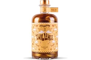 ‎CRAFT CIRCUS AstroloGin - ZWILLINGE Sternzeichen Gin Für jedes Sternzeichen ein Gin Farbiger Glitzer Gin mit Weißer Tee & Pfirsich Premium Gin aus Deutschland Von Flaschenpost Gin 41% Vol (1 x 0,5l)