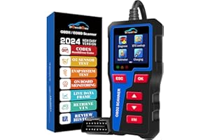 DonosHome DH300 OBD 2 Diagnosis Coche Lector de Códigos de Averías del Motor OBDII/EOBD Herramienta de Diagnóstico Apoya Espa