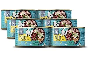 Pets Deli Nassfutter für Welpen mit Rind, Huhn und Fenchel ohne Zucker und Gluten 6 x 200g
