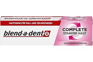 Blend-a-dent Complete Haftcreme für Voll- und Teilprothesen, Geschmacksneutral, 47g