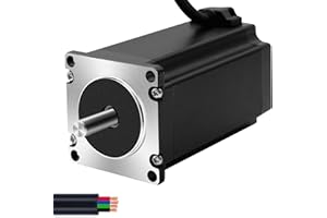 iMetrx Nema 23 1PCS Stepper Motor 100mm 2.6N.m 3.375V 4.5A Holding Torque 2-Phase 4-Wire 1.8 Deg for CNC Mill Kit or 3D Printer