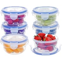 5 Stück Frischhaltedosen (60 Ml) – Auslaufsicher, Luftdicht, Perfekt Für Saucen, Snacks & Reise