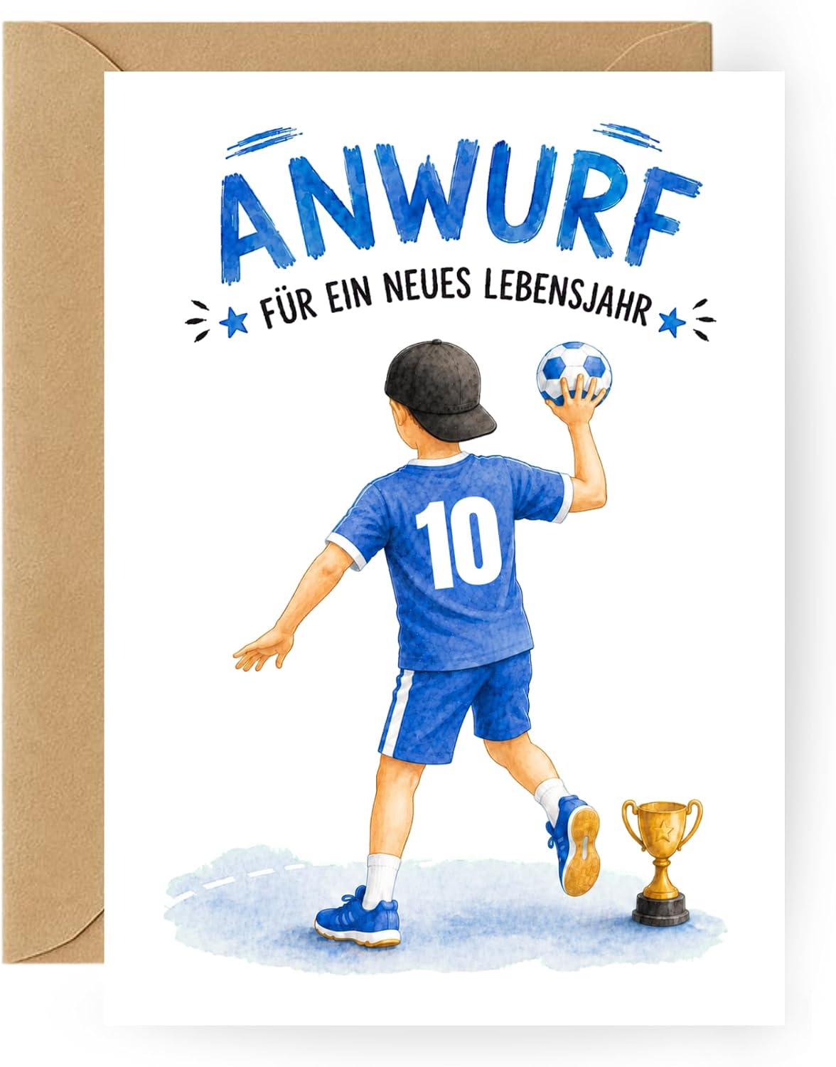 FAQ : Antworten auf alle Fragen zu Geburtstagskarte Junge 10 Jahre Handball cool