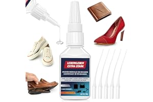 KENVORA 30g Schuhkleber Extra Stark- Transparent Schuhsohlenkleber Lederkleber, Shoe Glue Schuhsohlen Kleber für Sportschuhe, Stiefel, Sandalen, Leder