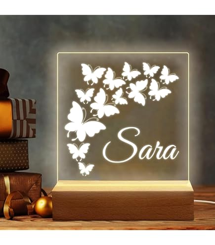 Lampada Led Notturna Personalizzata Con Nomi Alunni - Idea Regalo Per Maestre Fine Anno Scolastico - Foto 6