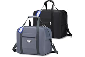 SPAHER 2X Bagage Cabine 45x36x20 Easyjet Tui Airways Sac de Voyage Pliable Sac de Cabine Avion Rangement Bagage Portable Organisateur