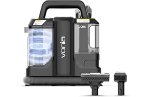 Vonia Teppichreiniger & Polsterreiniger - Leistungsstarker Waschsauger 450W - ideal für Auto, Sofa, Teppiche & Polstermöbel (Schwarz)