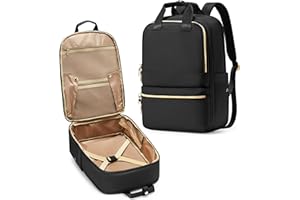 bergsalz Schwarz Reiserucksack Damen Ryanair Handgepäck 40x20x25 Rucksack Damen Herren Arbeit Handgepäck Rucksack Wasserdicht Travel Backpack