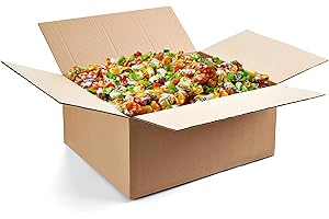 vontek 10 kg Bonbons Großpackung – 1800 einzeln verpackte Mini-Bonbons – Perfekte Nascherei für Kindergeburtstage, Ostern, Partys und Events – Fruchtbonbons, bunt gemischt, Wurfmaterial Karneval