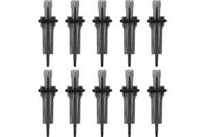 Homtone Juego de 10 cuñas de cuña de 5/8 pulgadas para hormigón, mármol, granito, piedra, herramientas de mano