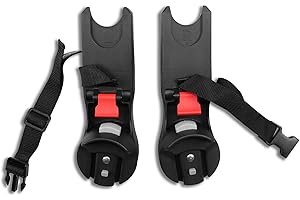 Baby Jogger Autositzadapter (City Select, City Select LUX und City Premier Kinderwagen) Kompatibel mit Maxi-Cosi, Cybex und Nuna Autositzen