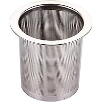 Infuseur à Thé En Acier Inoxydable 304 - 2 Pièces, Avec Poignée Pliable Et Couvercle, Pour Tasse Ou Théière