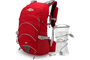 IX INOXTO Hydration Pack ,20L Hydration Backpack, Hiking Internal Frame Backpacks with 2L Hydration Water Bladder and Rain Cover, for Cycling,Camping, Hunting for Men, Women