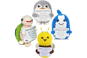 LOS BUEN ROLLITO® Regalo Original y Divertido Patata Positiva | Idea Graciosa, Cumpleaños Hombre Mujer Pareja Adolescente | Regalo Decoración Casa, Oficina (Pack Criaturitas)