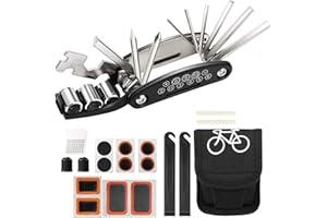 DBTHING Bike Tool Kit, Puncture Repair Kit, Bike Multi Tool, Mountain Bike Accessories, Cycling Gifts