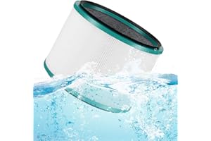 SWEET D Filtro Purificador para Dyson HP02 Pure Hot + Cool Link y Dyson DP01 Purificador de Aire de Sobremesa, Blanco