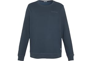 CHIEMSEE Sweatshirt Herren I Regular Fit Herren Pullover Schriftzug & kleinem Silikon-Label I Sportliches Herren Sweatshirt aus Bio-Baumwolle für Freizeit und Sport I 3 Farben, Gr. S-4XL