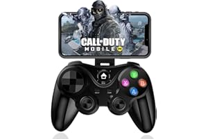 Wireless Game Controller für Android, Megadream MFi Bluetooth Mobile Gamepad Joystick für iOS/iPhone 13/Mini/13 Pro Max/12/11, für OnePlus/Xiaomi/Samsung/Motorola/Sony/Huawei D. irect Play (Schwarz)