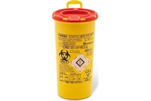 P AGE Contenitore MINI Tascabile per aghi usati monouso 500 ml-