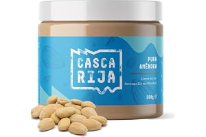 CASCA RIJA: Mandelsmör 500g | 99,8% Rostad Mandel + 0,01% Mald Kanel + 0,01% Ingefärapulver