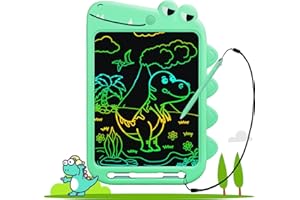 ‎FULLWARE Fullware LCD Schreibtafel Kinder, 10 Zoll Maltafel Zaubertafel Dinosaurier Einhorn Spielzeug, Geburtstag Weihnachts Geschenke für 3 4 5 6 7 8 Jahre Jungen Mädchen