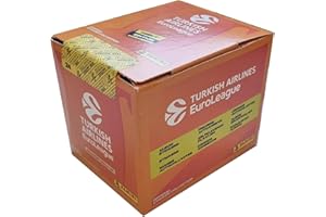 GENERISCH Panini Turkish Airlines EuroLeague 2024-25 - 1 display con 36 sacchetti adesivi