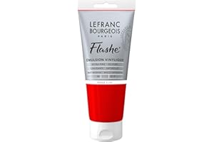 LEFRANC BOURGEOIS Lefranc & Bourgeois – Vinile acrilico colore, Extra Fine in vinile colore per artisti, Fluorot, 80ml Tube - Vinylfarbe