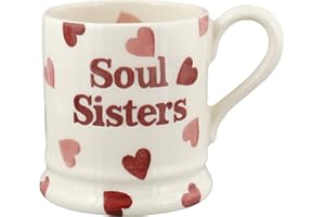 Emma Bridgewater Duża filiżanka 1/2 litra, ceramiczna filiżanka do kawy, duża - filiżanka z kamionki, cappuccino, latte, kawy, filiżanki do herbaty - piękne filiżanki, prezent urodzinowy, kubek do