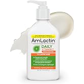 AmLactin Daily Vitamin C Lotion - 7.9 oz Body Lotion with 7% Lactic Acid - Skin-Brightening Exfoliator and Moisturizer for Dr