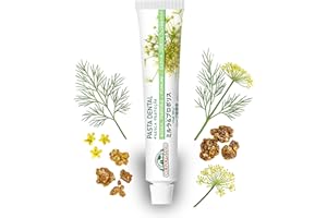 Corpore Sano - Crema Dental Fresca Protección, Pasta de Dientes Natural, con Mirra, Própolis e Hinojo, Previene Caries, Inflamación de Encías y Sarro, Dentífrico Sin Flúor, Menta ni Parabenos, 75ml