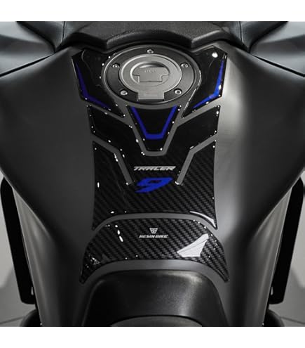 Kofferstickerset, compatibel met YAMAHA Tracer 9 GT 2023 VT-FM-002 (blauw