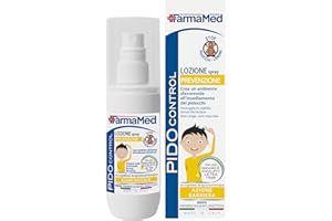 FARMAMED PidoControl Lozione Spray Prevenzione, Lozione Prevenzione Pediculosi, Lozione Prevenzione Pidocchi e Lendini, Asciugatura Rapida, Senza Risciaquo, Senza Parabeni, Made in Italy