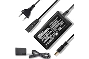 KWTOUL ACK-E18 Zestaw zasilaczy AC kompatybilny z Canon EOS Rebel RP T7i T8i T6s SL2 SL3 200D 250D 750D 760D 850D Kiss X8i X9i