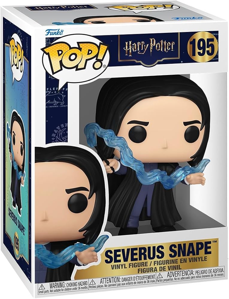 Funko Pop! Filmler: Harry Potter ve Ölüm Yadigarları: Pt 2 - Severus Snape - Koleksiyon Vinil Figür - Hediye Fikri - Resmi Ürün - Çocuklar ve Yetişkinler için Oyuncaklar - Harry Potter Hayranları