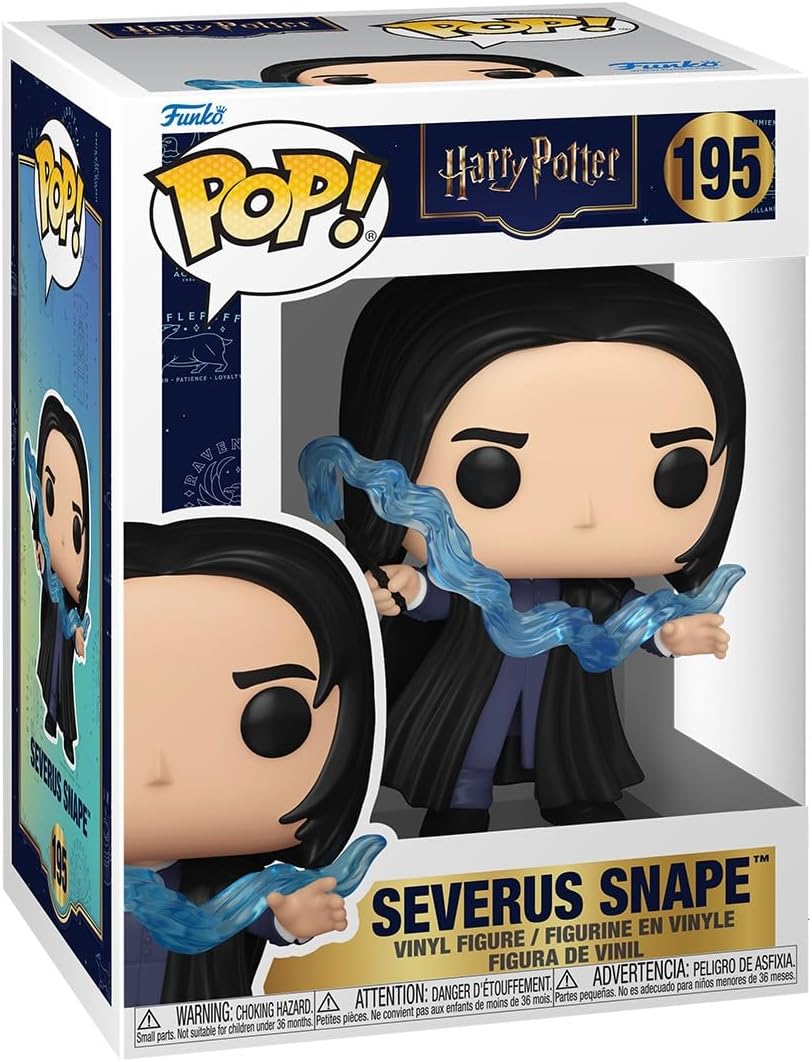 Funko Pop! Movies: Harry Potter - Severus Snape with Patronus - Figura de Vinilo Coleccionable - Idea de Regalo - Mercancía Oficial - Juguetes para niños y Adultos - Figura Modelo para coleccionistas
