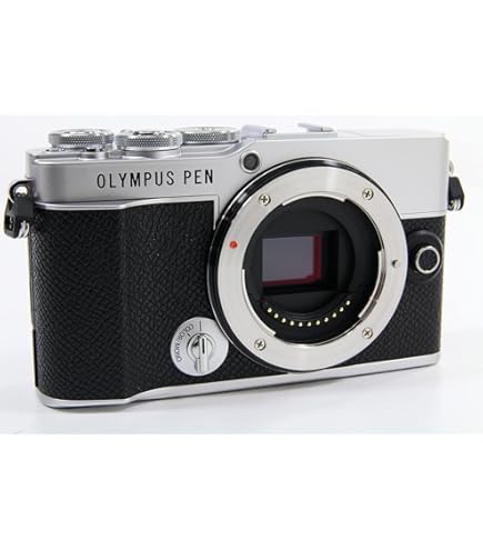 Olympus PEN-F Digital Camera Body - Silver: Amazon.co.uk