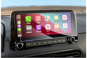 GAFAT 10,25" 2020-2022 2023 Hyunda-i Kona EV Hybrid Protector de Pantalla para Navegación, Vidrio Templado Protector Kona 2021, Antigolpes, 9H Antiarañazos [No para 8 pulgadas y 2024+]