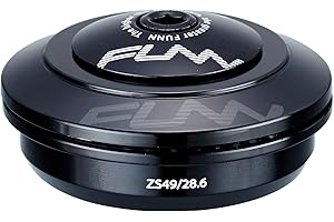 Funn Descend Upper Headset, Zero Stack Angular Contact Bearing Upper Headset, Durable and Lightweight Alloy Headset for Mountain Bike, BMX Bike, Road Bike and Gravel Bike