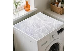 ZeiLaBang Kakadi Waschmaschinenauflage 60x60CM,Abdeckung für Waschmaschine,Waschmaschinen Staubschutz,Kühlschrank Waschmaschinenabdeckung,Multifunktional Kühlschrank-Bodenschutz Pads