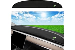 Arcoche Dashboard Cover for Tesla Model Y Model 3, Coperture Cruscotto, Interior Dash Covers Dash Mat Interior Accessories for Tesla Model 3 Model Y 2016-2023