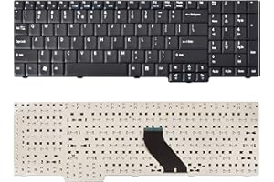 SUNMALL Replacement Keyboard Compatible with Acer Aspire 5335 5535 6235 5737 6530 6530G 6930 6930G 7000 7003 7100 7104 7110 7113 7220 7520 7720 8530 8735 8930 8730 8730G US Layout