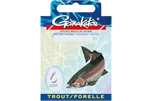 Gamakatsu BKS-5330R Trout Bound Hooks Size 6