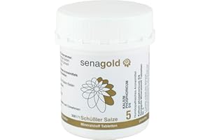 Schuessler Salz Nr. 5 Tabletten | Kalium phosphoricum D6 | glutenfrei (400 Stück (1er Pack))