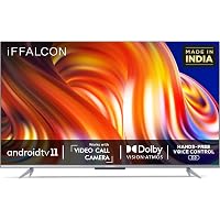 iFFALCON 108 cm (43 inches) 4K Ultra HD Smart Certified Android LED TV 43K72 (Black) (2021Model) | Works With Video…