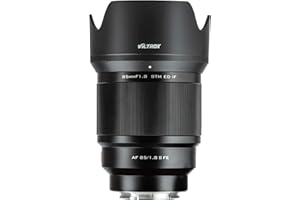 VILTROX 85mm F1.8 E Fotograma Completo Enfoque automático Prime Soporte de Objetivo Auto Iris/EXIF para Sony E Mount A7 A7R A7C A7III A7RIII A7RIV A9 A5000 A5100 A6000 A6100 A6300 A6400 A6500 A6600