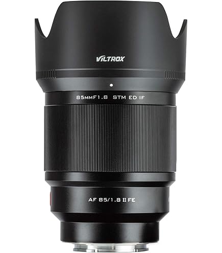 VILTROX 85mm F1.8 II FE Lens for Sony,Auto Focus Full Frame Medium