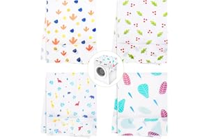 CHARSHIU 4 Pcs Kühlschrank Staubdichte Abdeckung, 130 * 54cm Waschmaschinen Staubschutz, Kühlschrank-staubschutz mit Taschen, Waschmaschinen Staubschutzhülle für Trommelwaschmaschine Kühlschrank Trockner