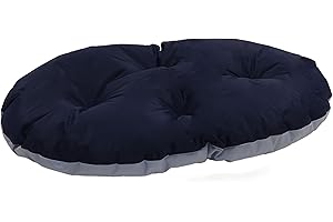 Rosewood Tough & Mucky 95 Matelas imperméable pour Chien Noir/Gris Taille L 81 cm